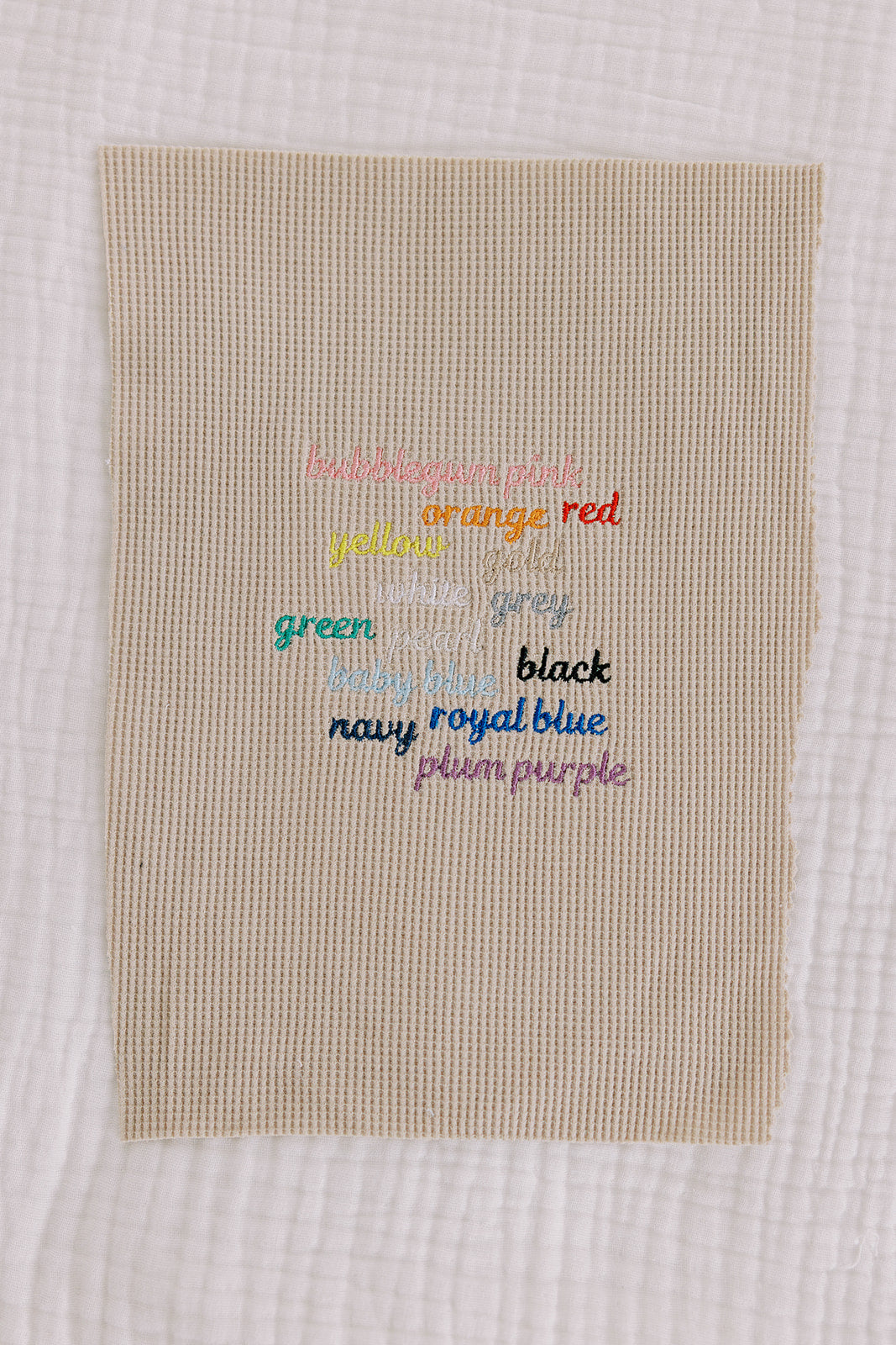 Waffle Just the Top! - 5 Colours