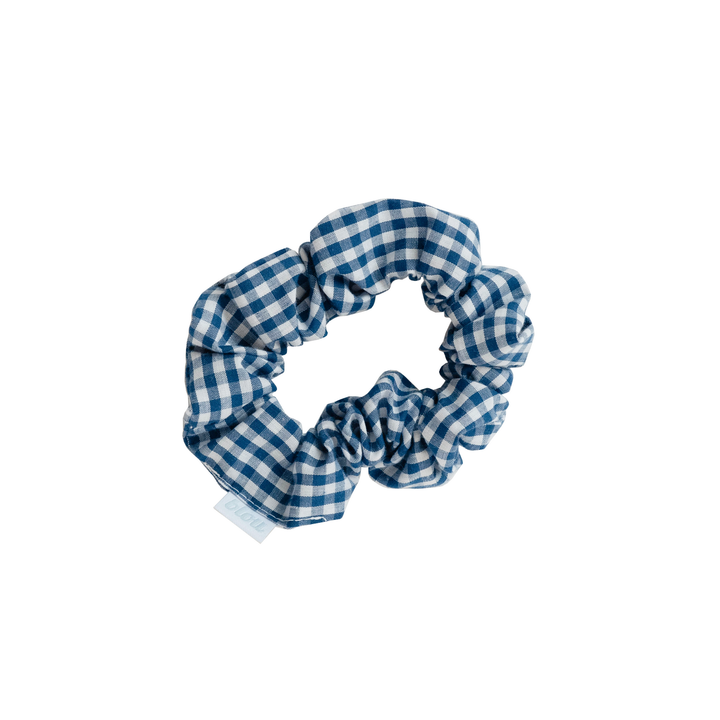 Gingham Mini Scrunchies