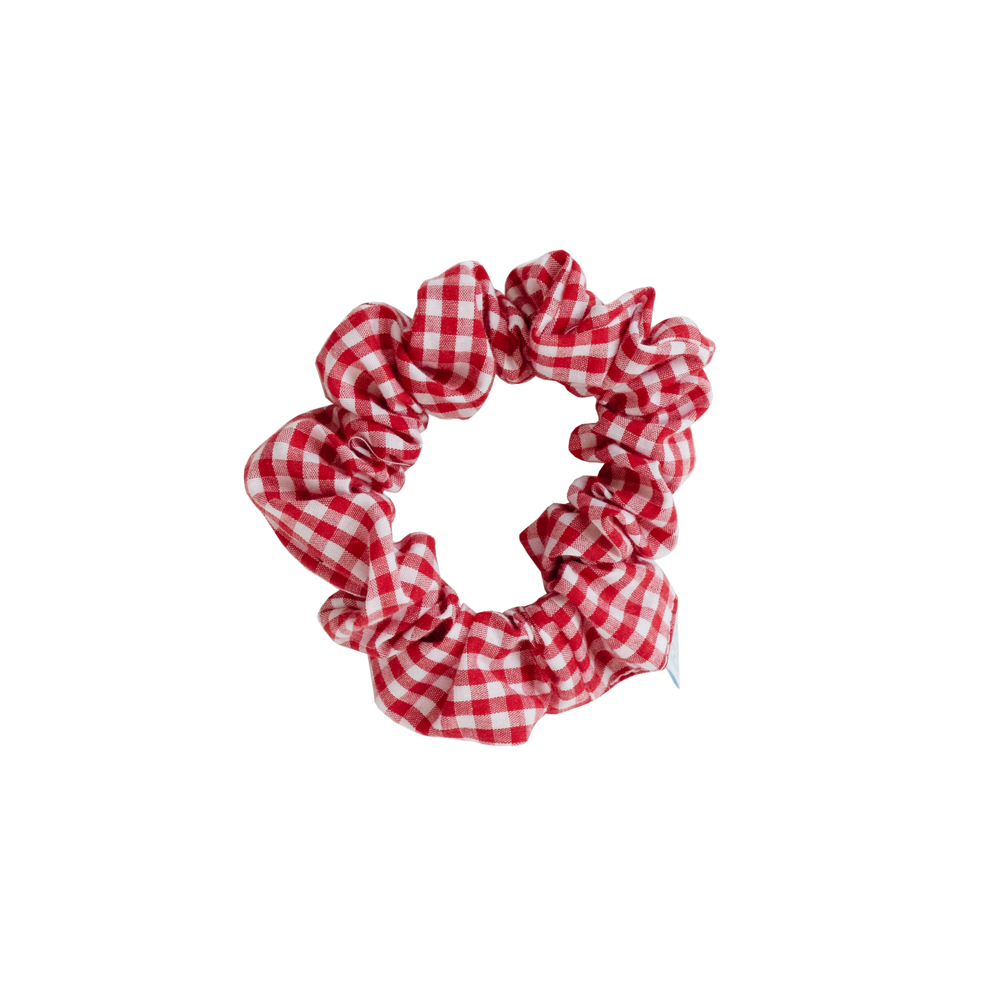 Gingham Mini Scrunchies