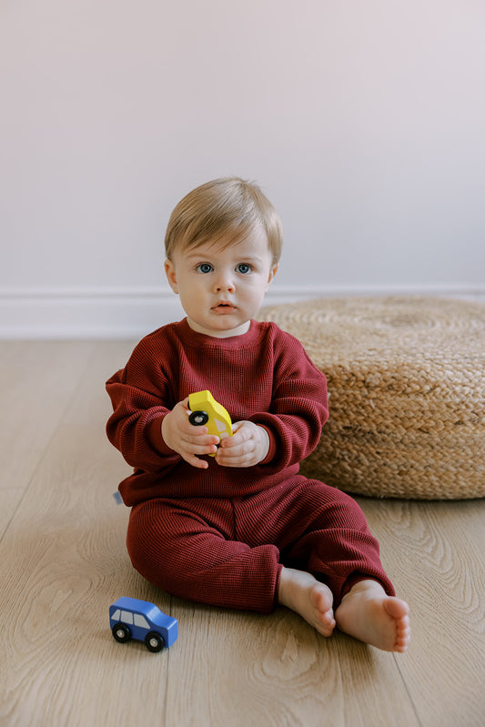 Waffle Sweat Sets - 8 Colours